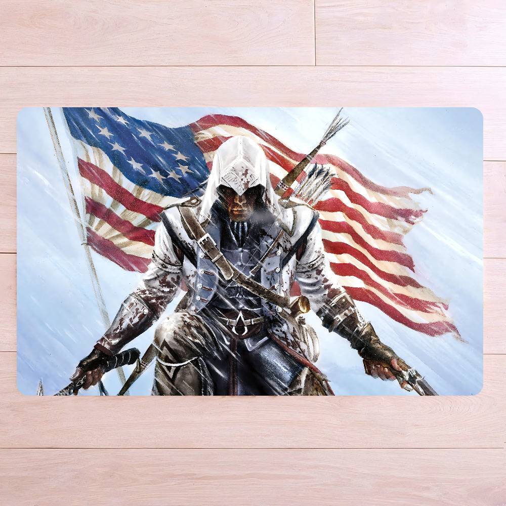 Hra Assassin's Creed Podložka na podlahu Ins Styl Měkká Podlahová podložka do ložnice Domácí Podložka do prádelny Protiskluzové Domácí koberce