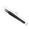 LUYING Precision Tweezers, 3-Piece Set, Stainless Steel, Ultra-Fine Tweezers, High-Precision Set with Curved Tips, Ideal for Model Making, Eyelashes,