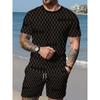 Summer New Arrival Men's Suit Stylish Hip-Hop Style Short-Sleeve Comfortable Fashion Wear Plus Size Athletic Quick-Dry Set