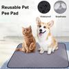 Wiederverwendbare Haustier-Pipi-Unterlage Maschinenwaschbar Rutschfest & Saugfähig Töpfchentrainingsmatte