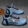 Fall New Net Men's Shoes Sports Casual Men's Shoes Trend Fashion Lace-up Driving Shoes