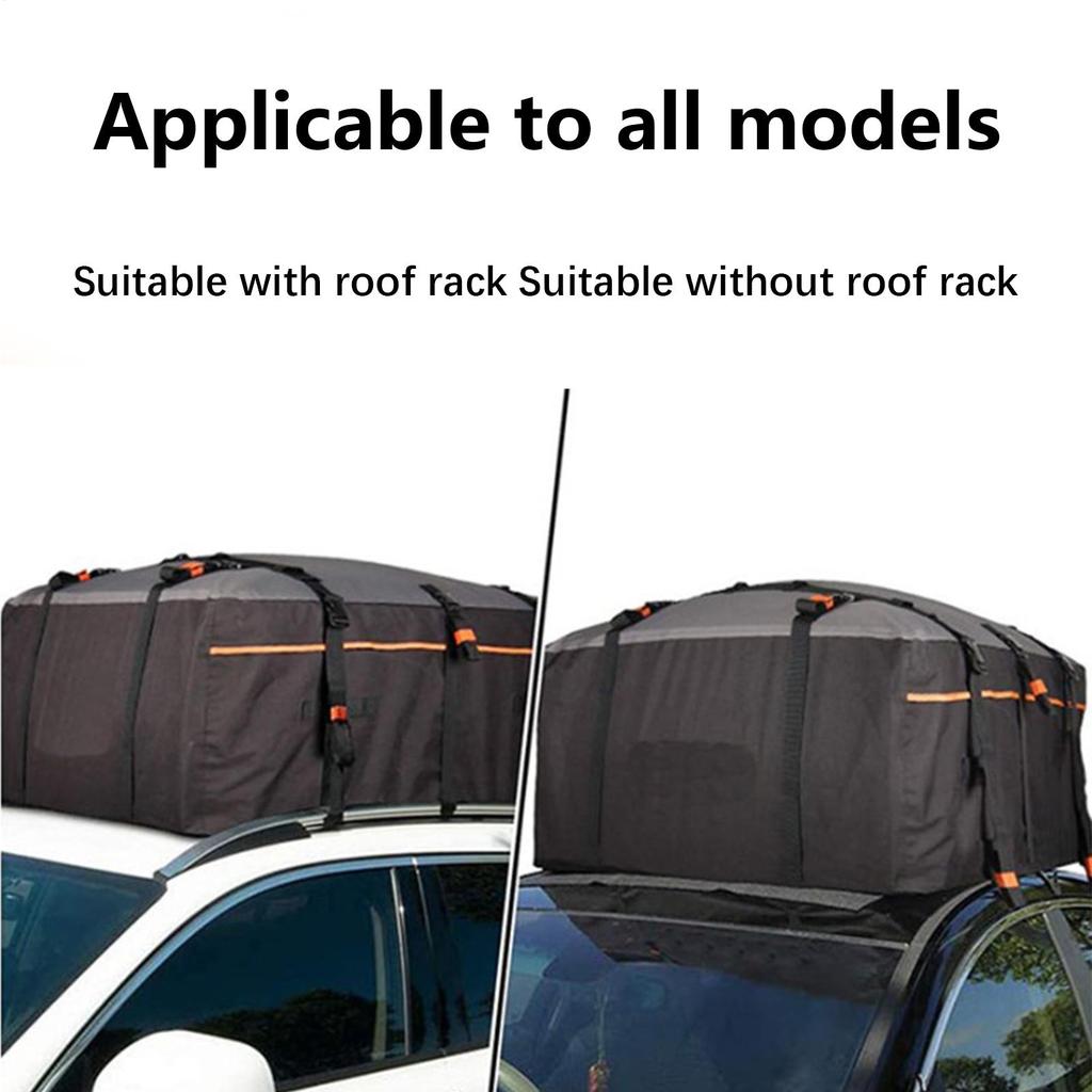 Car Roof Bag Waterproof Luggage Storage Roof Bag Cargo Carrier For SUV Truck Vehicle Travel Camping Road Trip Adventure Family
