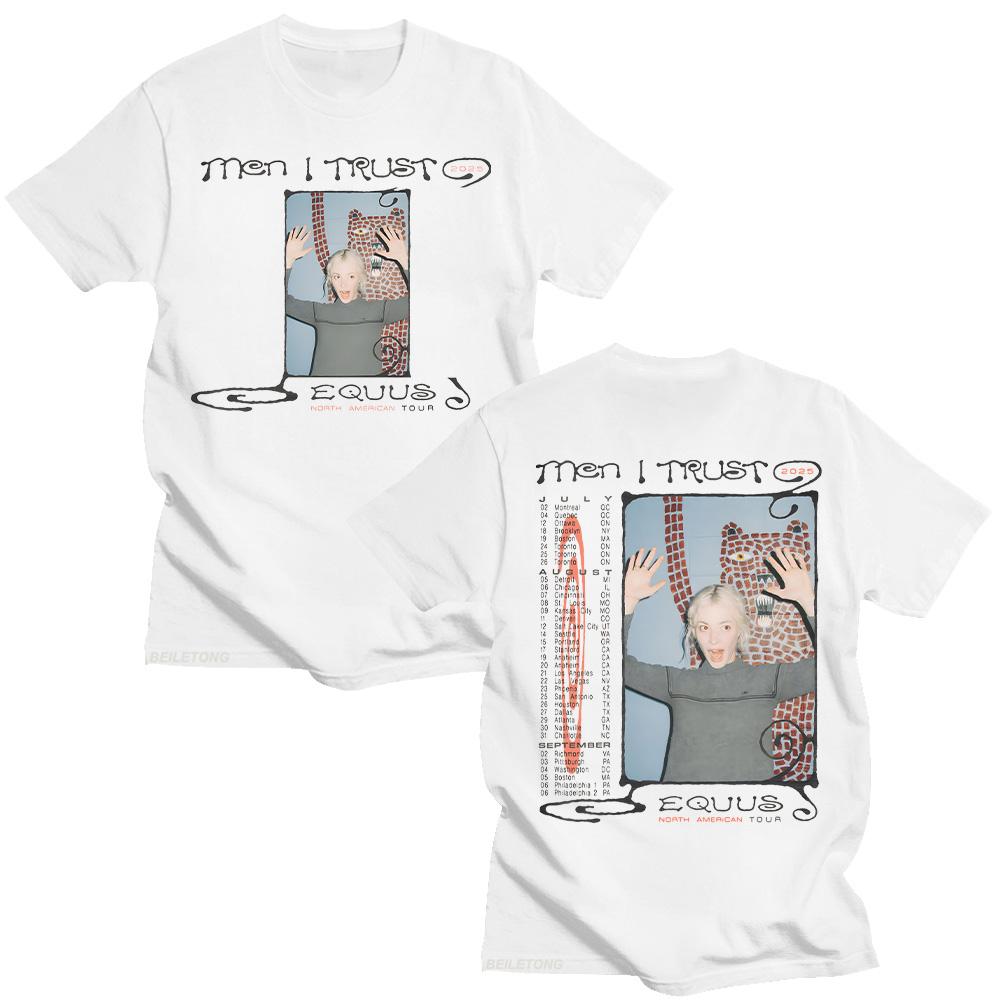 

Unisex I Trust Equus Tour Tshirts Unisex I Trust Band New Tees Harajuku Vintage Oversized Tshirt Casual Cotton Short Sleeve Top XL