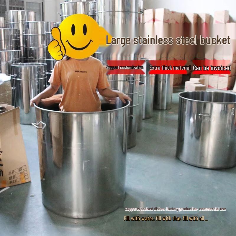 JPHZNB Stainless Steel Commercial Soup Pot