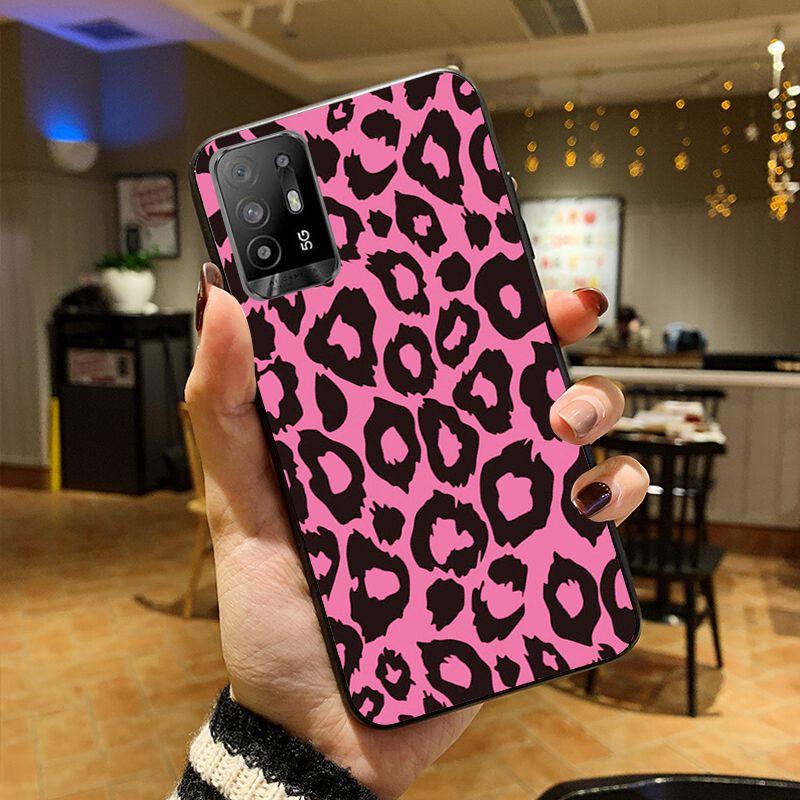 

Чехол для телефона с леопардовым принтом «Пантера» для OPPO A74 A94 5G A3S A5 A5S A9 A12 A15S A52 A53 A53S A72 A73 2020 A91 5G, чехлы OPPO A94 5G