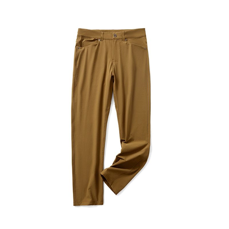 Niaojia Outdoor Soft Shell Tactical Pants Men s Waterproof Windproof 2024 New Arrival Quick-Drying Functional Workwear Pants Export Men s Pants Orange Yellow XL