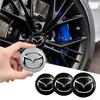 Car Wheel Center Hub Cap Rim Cover Emblem Stickers for Mazda M3 M6 MP Skyactiv Axela Atenza Biante BT-50 CX-30 Accessories