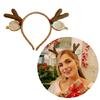 Christmas Theme Headband Festival Props Crochet Hairhoop Seasonal Headwear Holiday Celebration Christmas Tree Headband