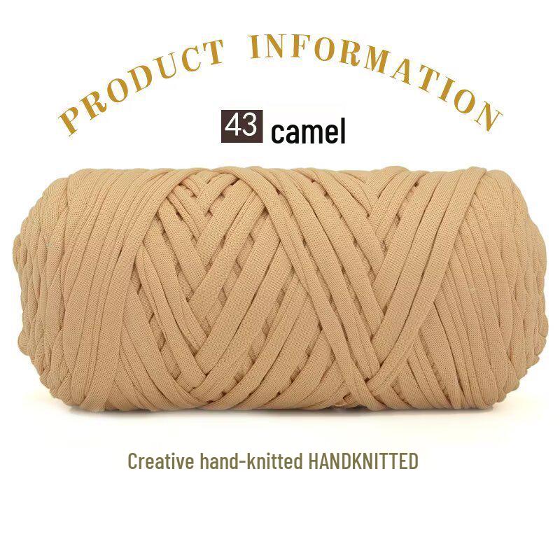 200g High Elastic Cloth Strip Yarn for DIY Weaving: Crochet Blankets, Floor Mats, Storage Baskets & More