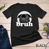 Mops säger "Bruh" – Bedårande Hund Rolig Humor Unisex T-shirt