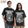 Agnostic Front Hardcore Punk Vintage T-Shirt   Heavy Cotton Black Men'S Usa Size Xl XFDG