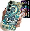 Etui Do Samsung Galaxy S25 Plus - Znak Zodiaku, Wodnik, Astronomia Plecki