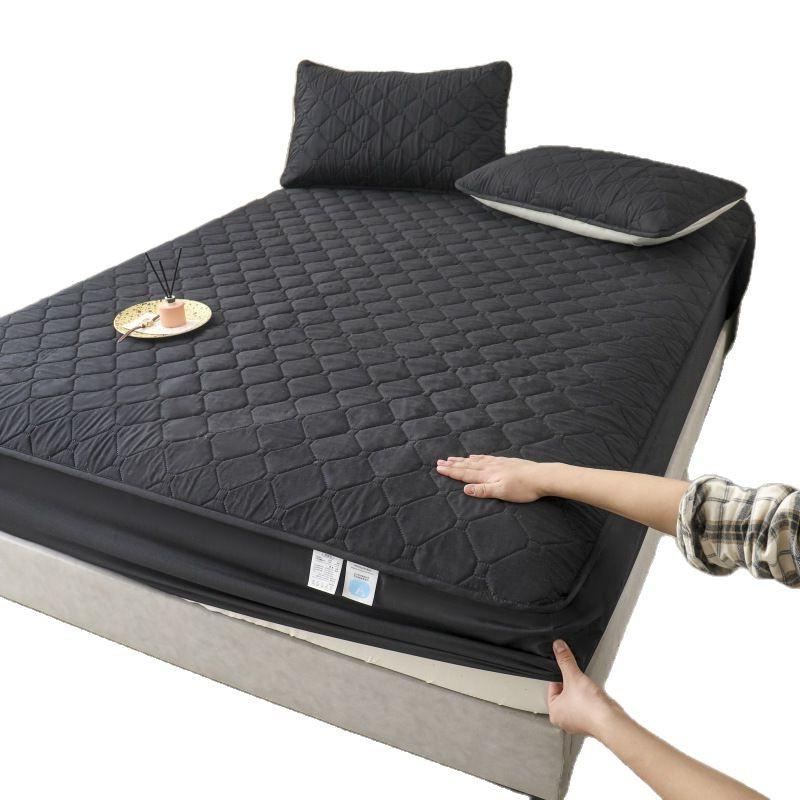 2025Thickened Waterproof Bed Sheet Quilted Bed Sheet for Infants, Elderly, Urine Barrier, Anti-Mite, Dustproof Bed Cover
