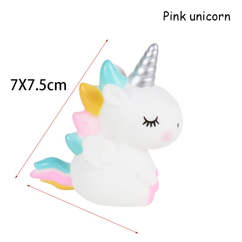 Rainbow Unicorn Eyelashes Horn Cake Topper Birthday Party Decor Unicornio Baby Shower First Birthday Unicorn Party Decoration