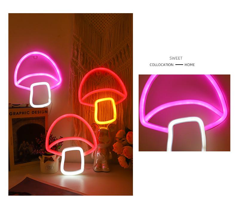 Trendy LED Neon Night Light Sign for Wall Décor