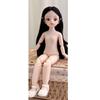 30cm Multi Contact Lenses Bjd Doll Toy Straight Curly Hair Articular Mobility