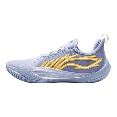 Li Ning Zapatillas de Baloncesto para Niños Sonic 13 Moda Joven Cómodas Deportivas Antideslizantes Resistentes al Desgaste Zapatillas de Baloncesto de Caña Baja para Niños YKBV094-7