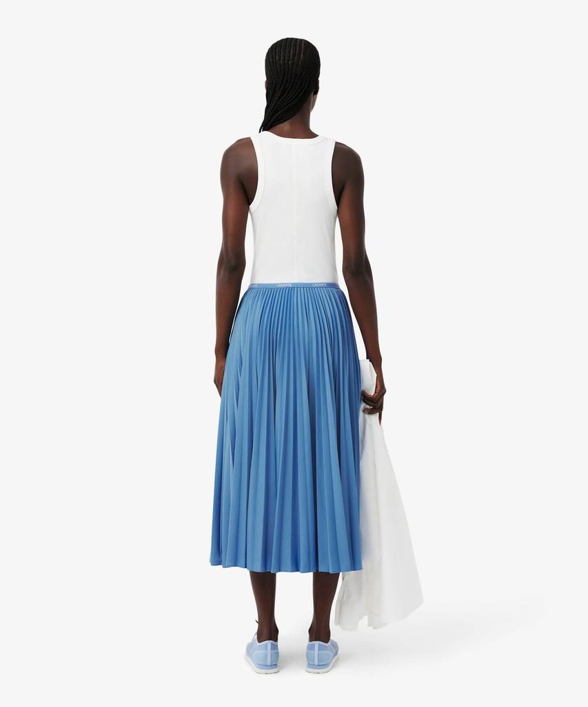 Lacoste Women'S Essential Long Pleated Skirt Jf1402-56G 776