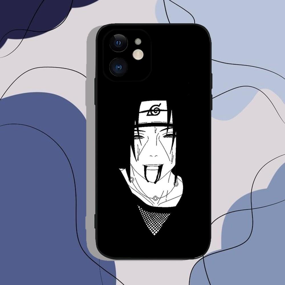 

U-UchihaS A-AkatsukiS Phone Case For iPhone 16,15,14,13,12,11,XS,XR,X,8,7,Pro,Max,Plus,Mini I-ItachiS Silicone Black Cover Shell iPhone15pro