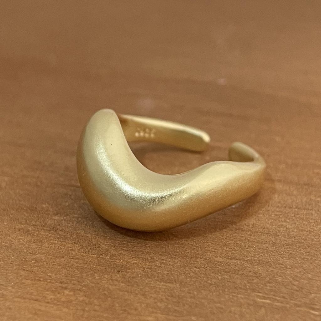 925 Silberringe für Damen Paar Minimalistisch Handgefertigt Einfach Runder Linienring Party Schmuck Geschenk Allergievorbeugend