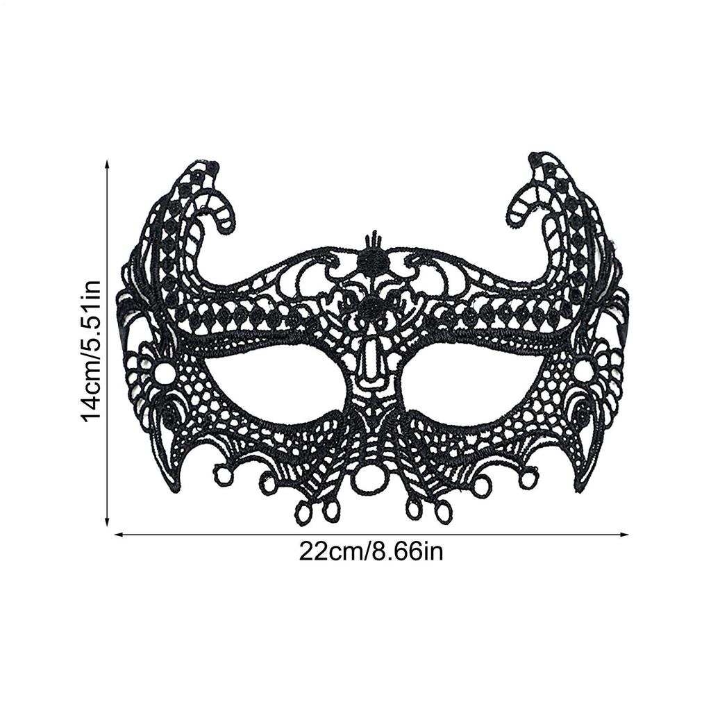 Lace Eye Masque Women Carnival Face Masque Festivals Decoration Blindfold for Women Girls Teens Halloween Christmas Birthday
