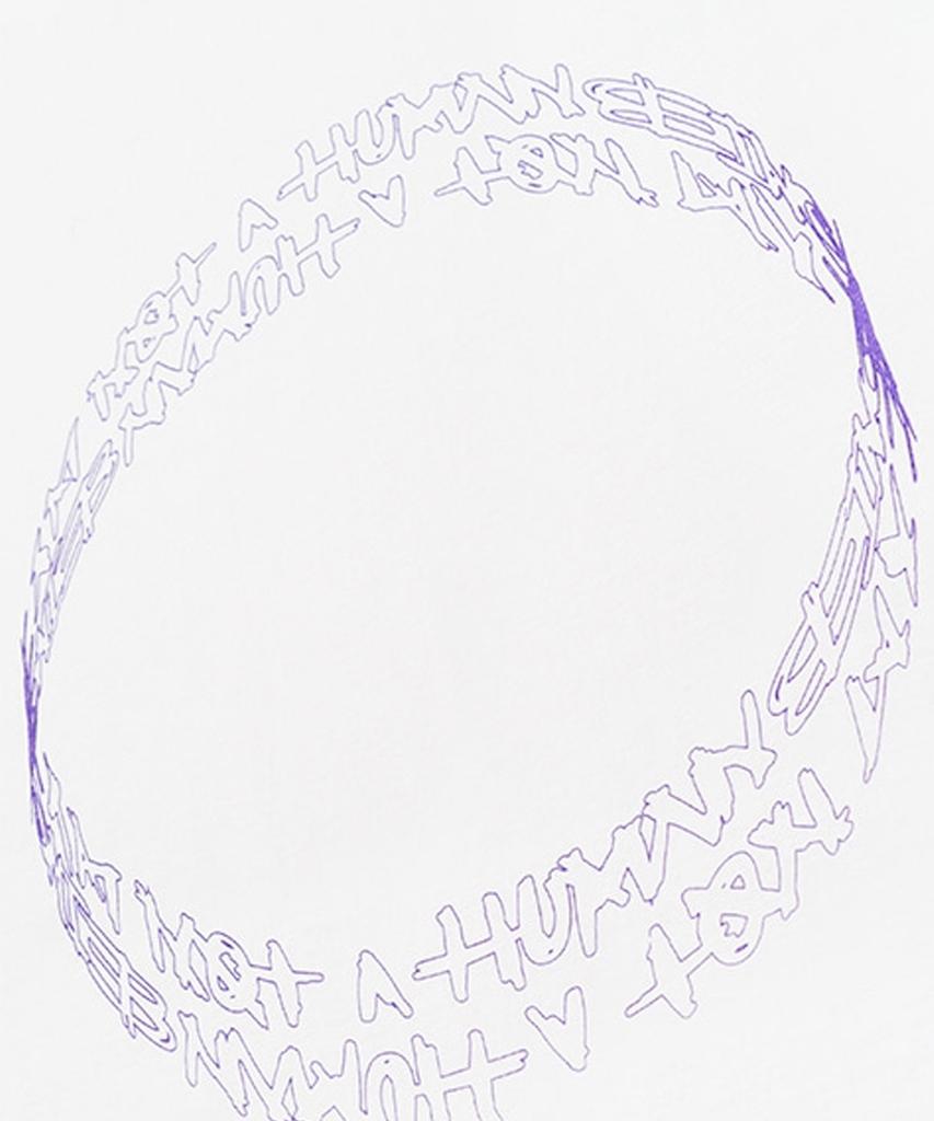 Aimnaseohyumeonbiing Circle Logo Tee - White