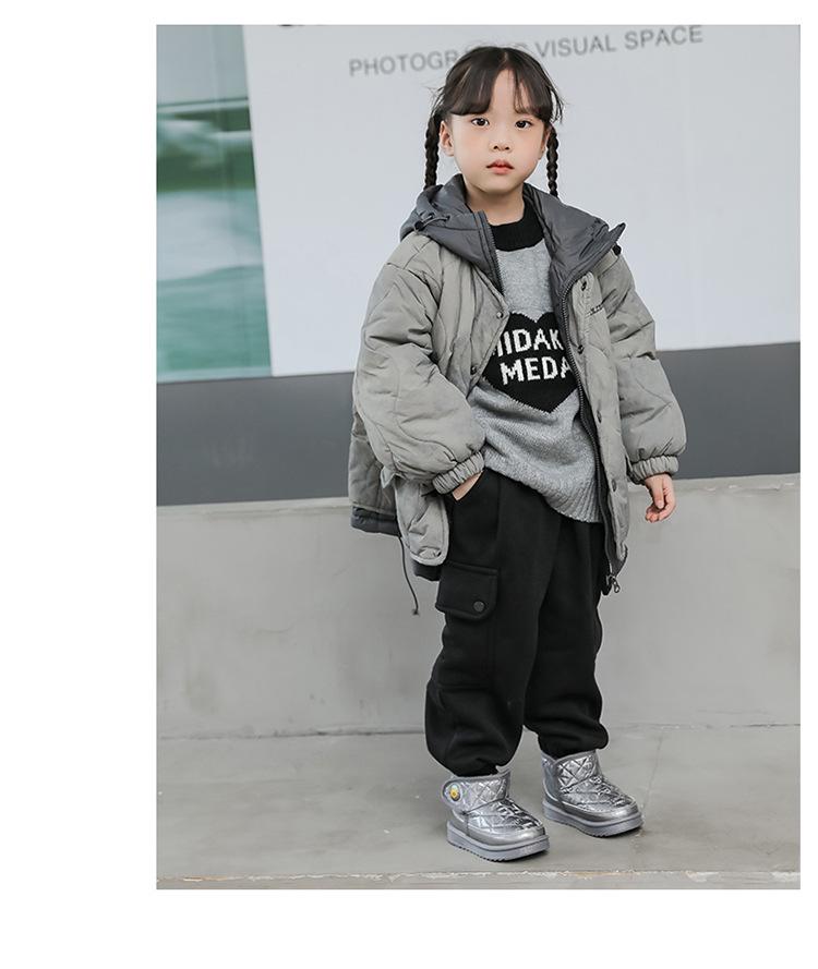 Winter 2026 Unisex Baby Velvet-Lined Waterproof Non-Slip Snow Boots