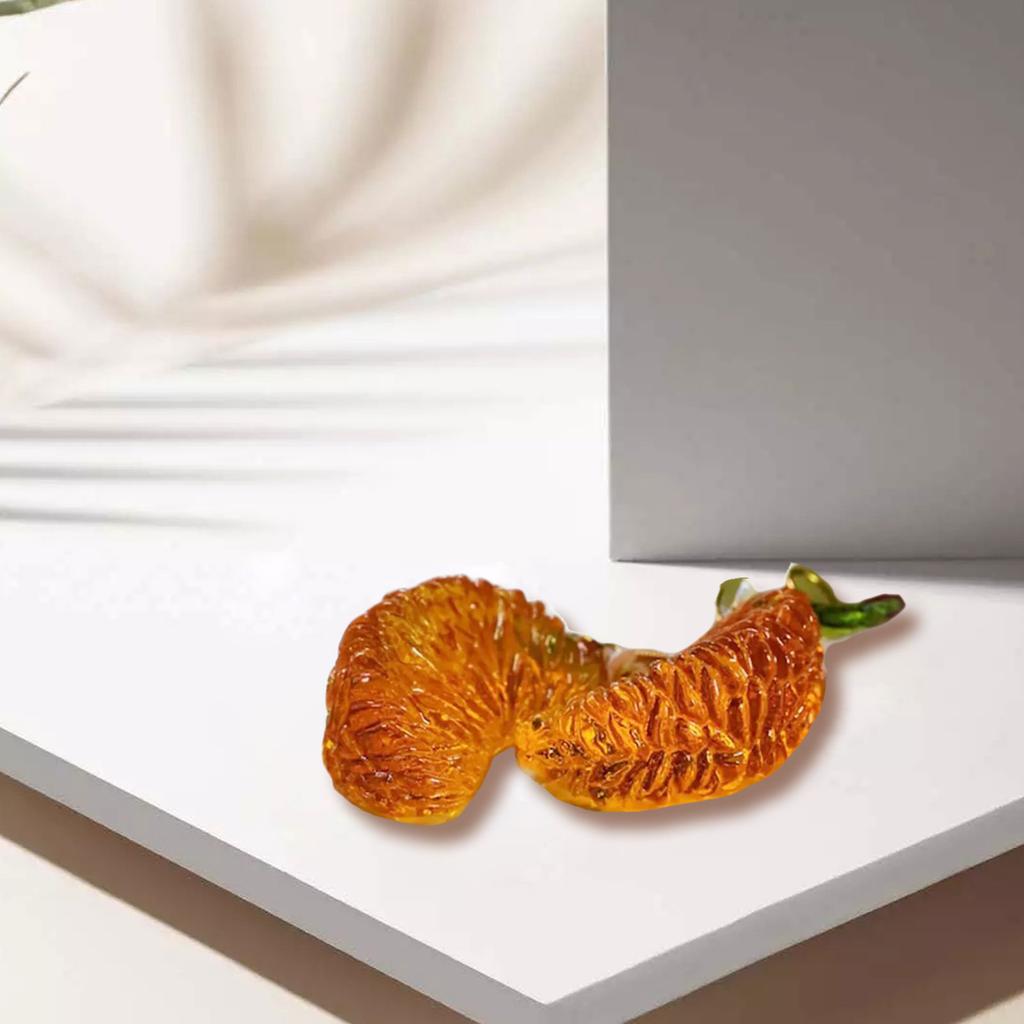 Fashionable Orange Shaped Dangle Earrings for Women High Polish Alloy with Sturdy Designs Posts Jewelry Accessory