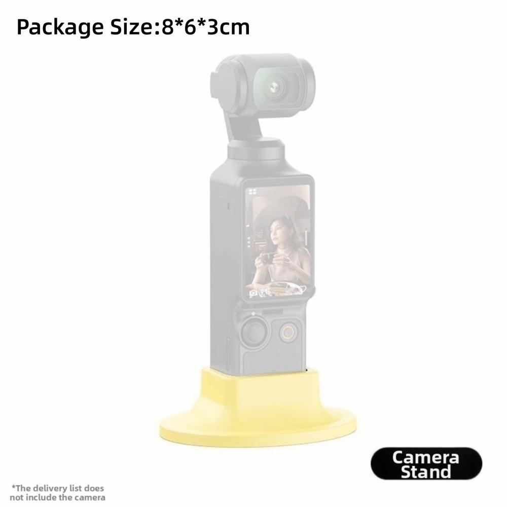 Anti Slip Silicone Base Colorful Camera Accessories for DJI Osmo Pocket 3/4 Travel Filming