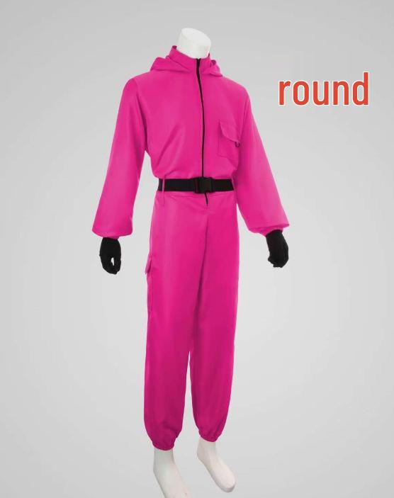 Children's Money Heist Dalí Jumpsuit Halloween Cosplay Costume