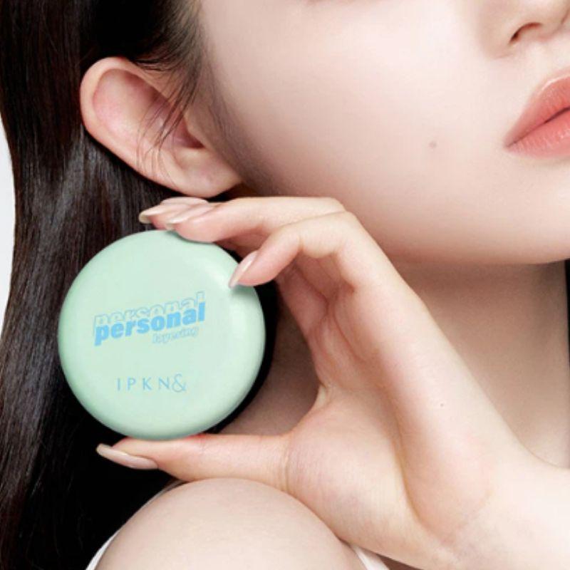 IPKN Personal Tone Correcting Blur Pact 5.5g Pore Blurring Tone Correcting Powder Pact K-Beauty