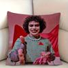1Pc Rocky Horror Picture Show Throw Pillow Cover, 2D Double-Sided Print Soft Polyester Cushion Case For Home Sofa Bedroom Car De
