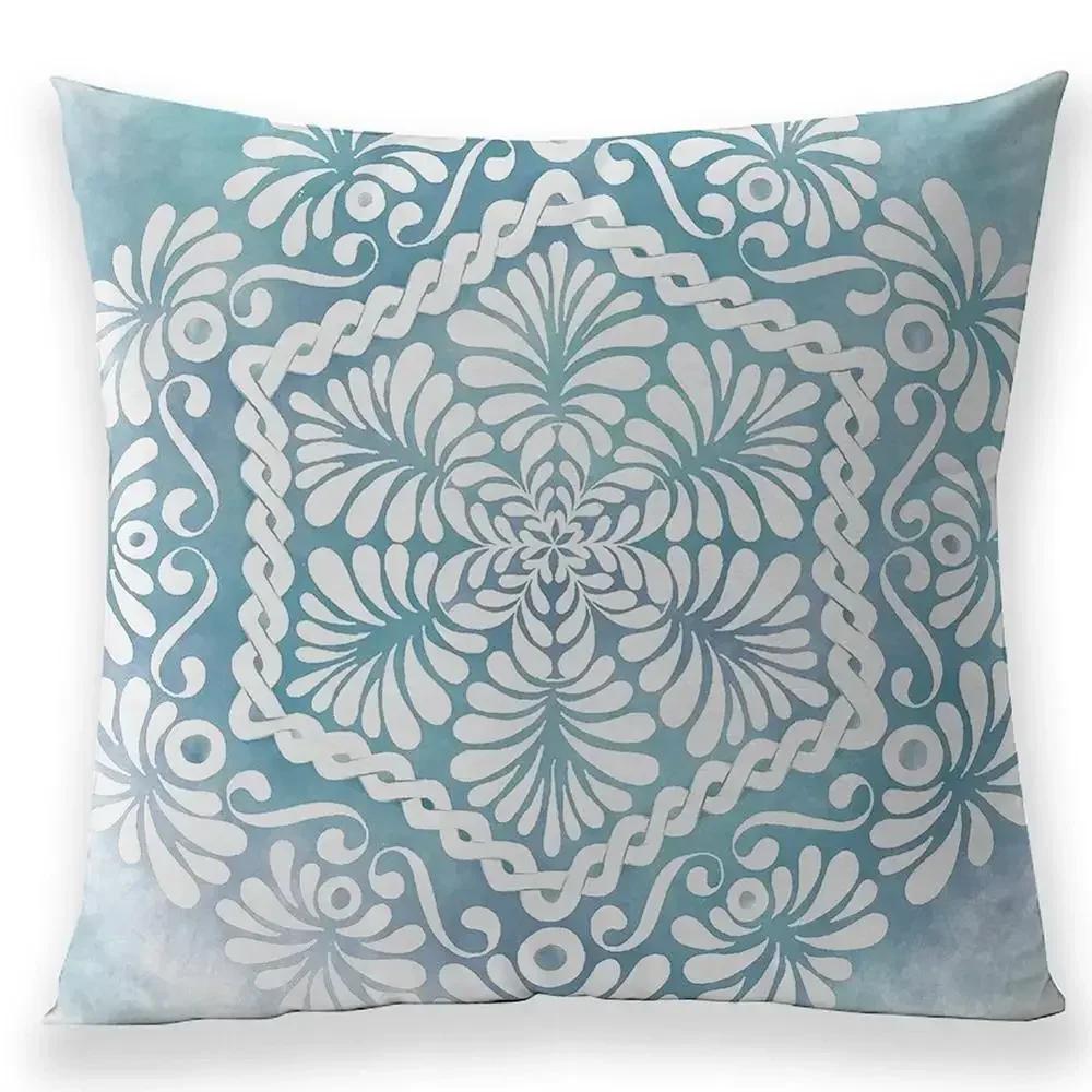 Bohemian Style Mandala Pillow Case Living Room Bedroom Seat Sofa Cushion Cover Home Decorating Linen Pillowcases 45*45 Cm