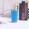 20oz Stainless Steel Vacuum Insulated Travel Mug With Push Lid Double Wall Car Cup Hot Cold Drinks