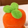 Cute Carrot Plush Toy Pull Up Carrots Doll Stuffed Soft Simulation Carrot Throw Pillow Cushion Kids Toys Children's Training Toy