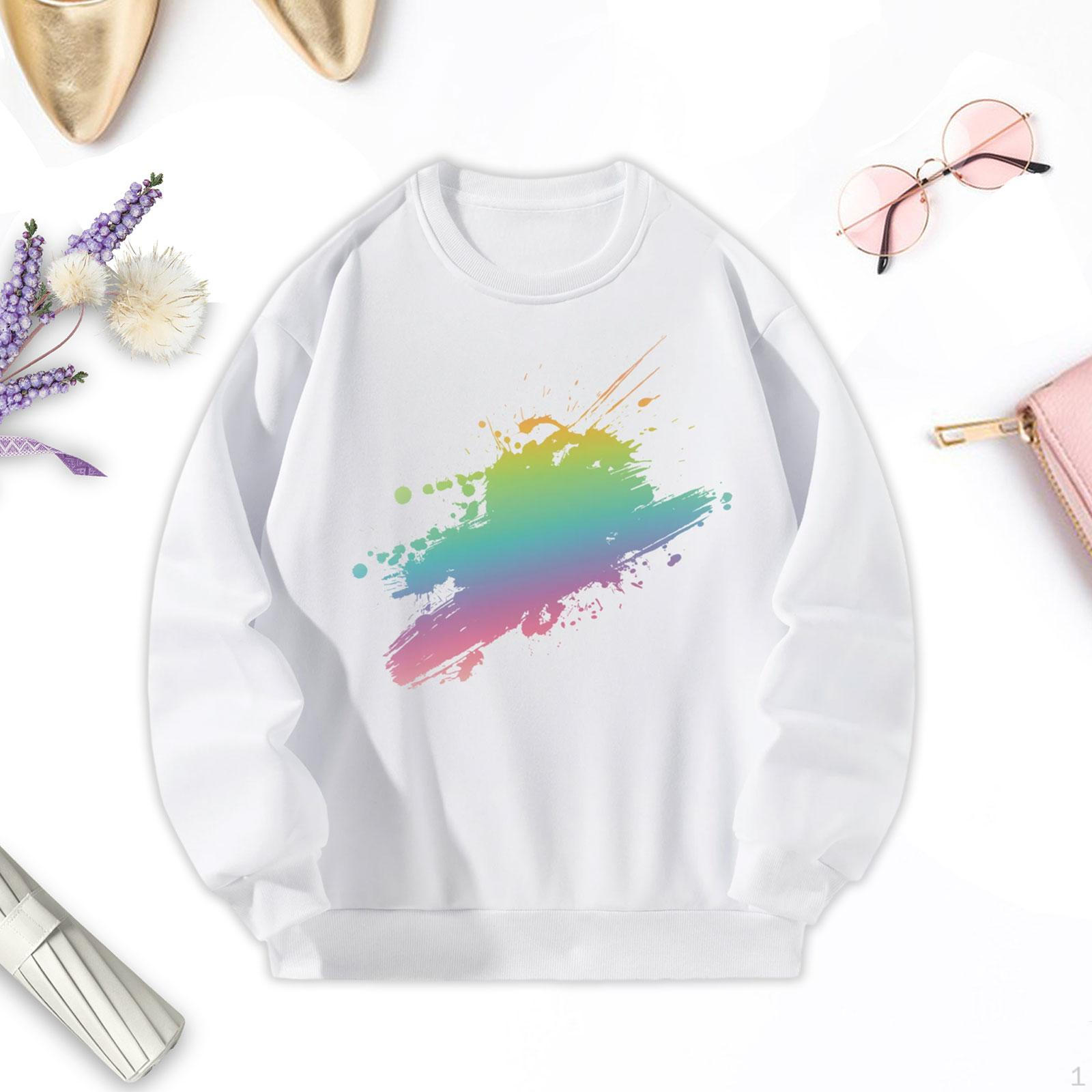 

Мужская и женская толстовка с круглым вырезом, свободная посадка с круглым вырезом, одежда Y2K без капюшона, пуловеры, топы для