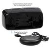 A25F-Clock LED Electronic Alarms Clock Casual Style Clock Bedside Vibrator Electronic Clock Multifunctional Dual USB