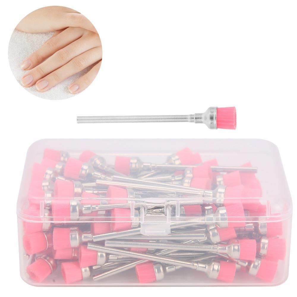 100pcs Easy To Use Nail Dust Brush Cleaner For Manicure Pedicure