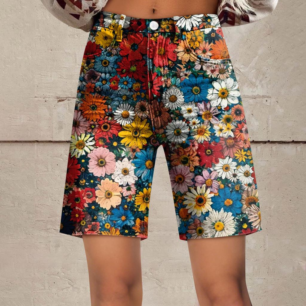 Women's Fashion Casual Pants Wide Leg Pants Shorts