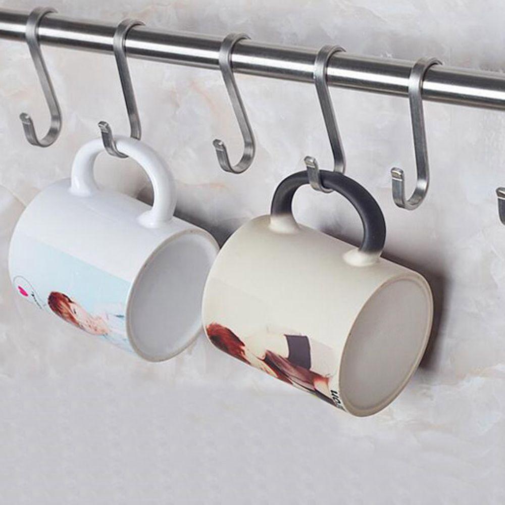 Multifunction S-Shaped Clasp Rack Stainless Steel Suspension Hooks Hanging Hook Hanger Holders