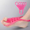 Toe Stretch Belt Pink Correction Claw Toe Stretch Straightener for Muscle Foot Relaxation