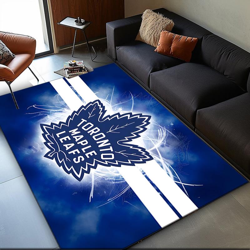 Maple Leafs Area Rug Suitable for Indoor And Outdoor,Carpets for Playroom, Homes, Offices, Living Rooms,Home Decor,Christmas Fan Gift