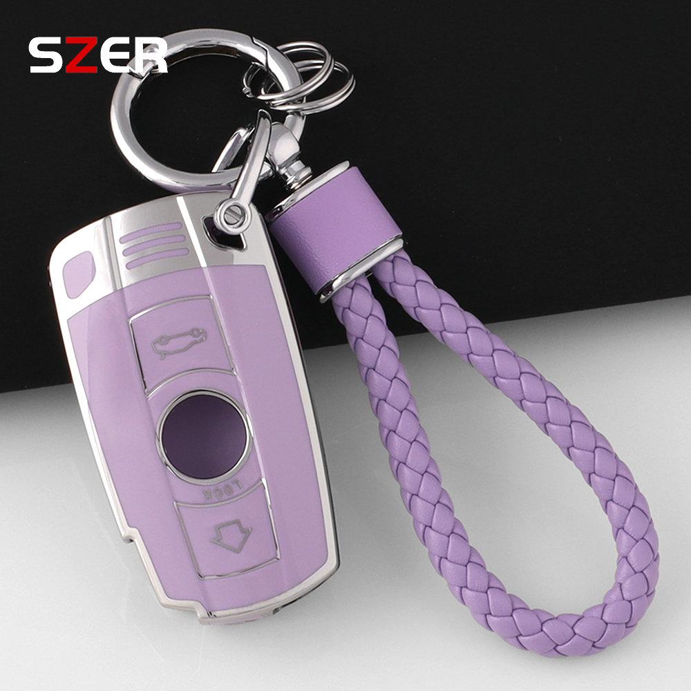 Tpu Car Key Case Cover Shell For Bmw E90 E60 E70 E87 3 5 6 Series M3 M5 X1 X5 X6 Z4 E71 E72 E88 E89 E91 E92 Keychain Accessories