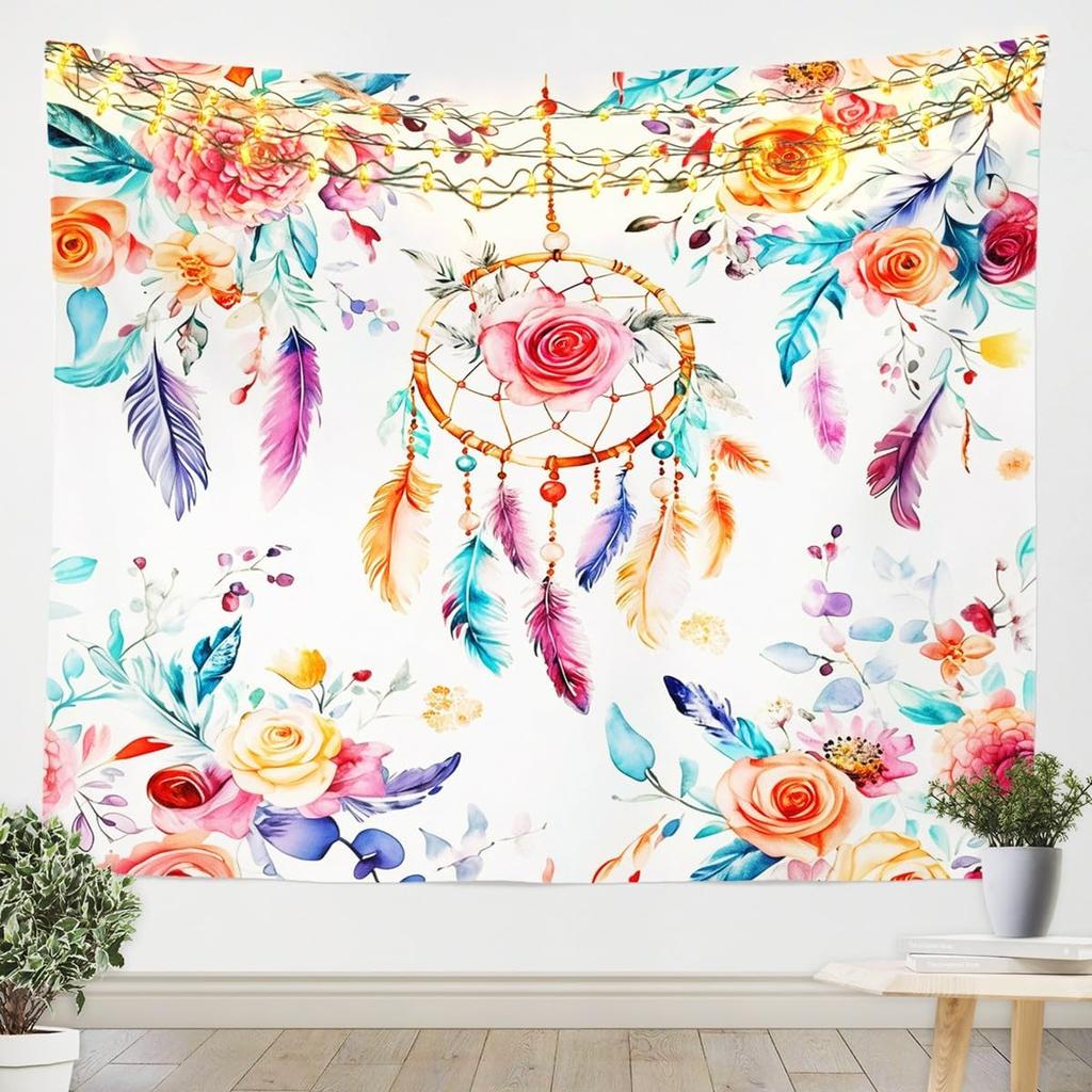 Tree Of Life Tapestries Boho Galaxy Trippy Stars Moon Tapestry Wall Hanging For Kids Boys Girls AdultsBlack White Tree Of Life