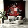 Sunderland A.F Custom Name Wall Tapestry Aesthetic Wall Hanging Printed Fabric Blanket Decorative Tapestries for Bedroom Living Room Home Decor