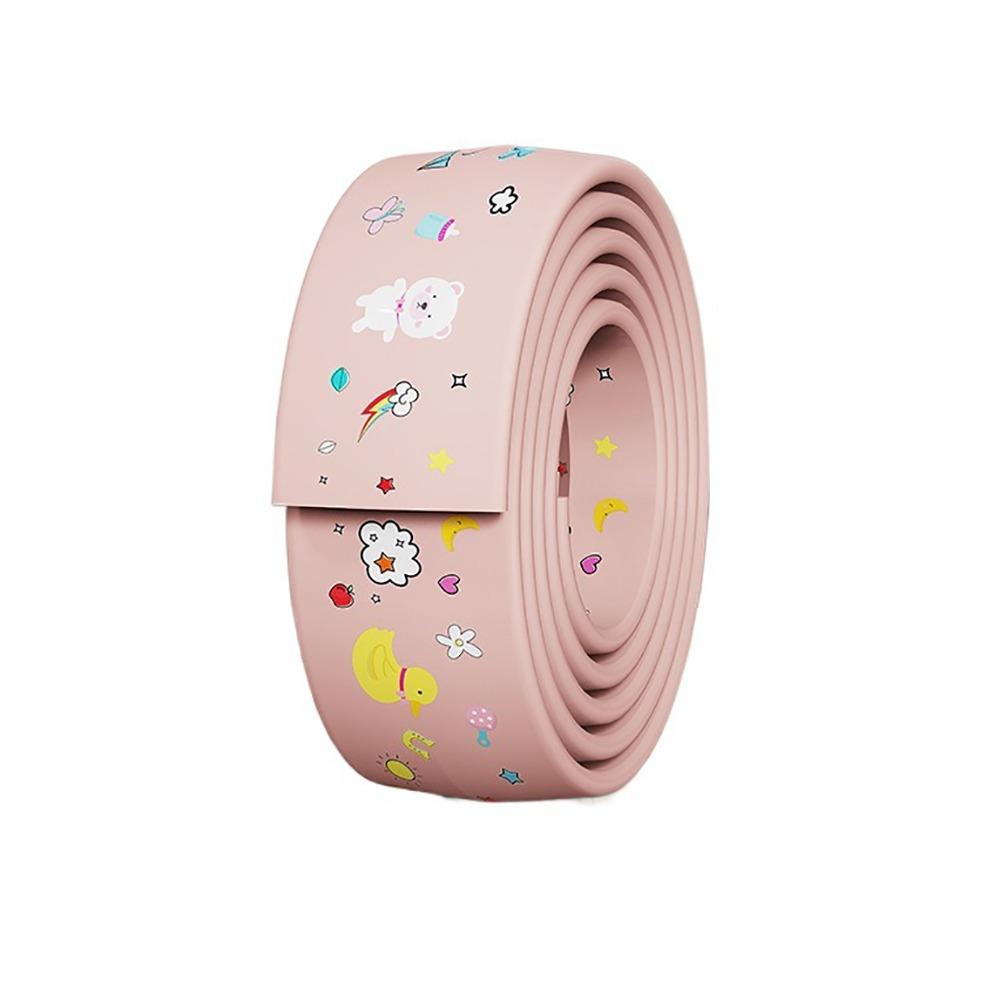 

Baby Safety Anti Collision Cushion Self Adhesive Wall Corner Protector for Window Sill Bedside Pink Duck