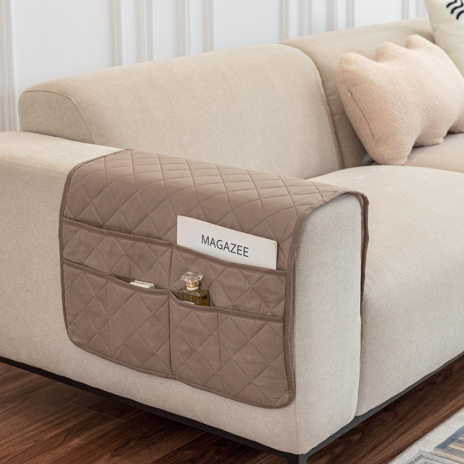 Bank met opbergvak Armleuning Handdoekmagazijn Afstandsbediening Bank Fauteuil Armleuning Diversen Managementtas 50*90cm