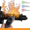 Electric Heated Handle Grip 12V Intelligent Heated Grips For Motorcycle With Three Gear Control Winter Supplies