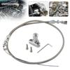 36'' Throttle Cable For Chevy Chevrolet LS1 Swap Conversion Stainless 4.8L 5.3L 6.0L 5.7L Engine 1999-2007 Silver