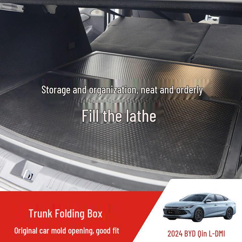 Qin L-EV Electric Tailgate Organizer: Trunk Bed Box Accessories
